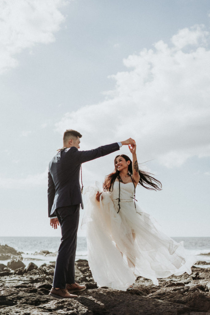 elopement or wedding photographer in Hawaii