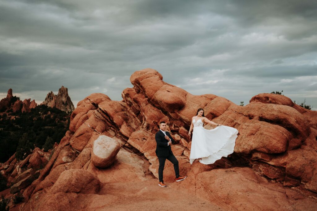 Colorado elopement ceremony
