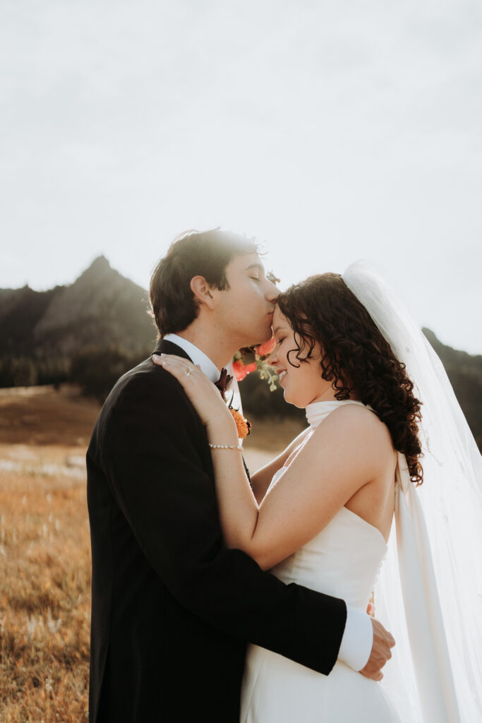 Boulder elopement at Chautauqua Park