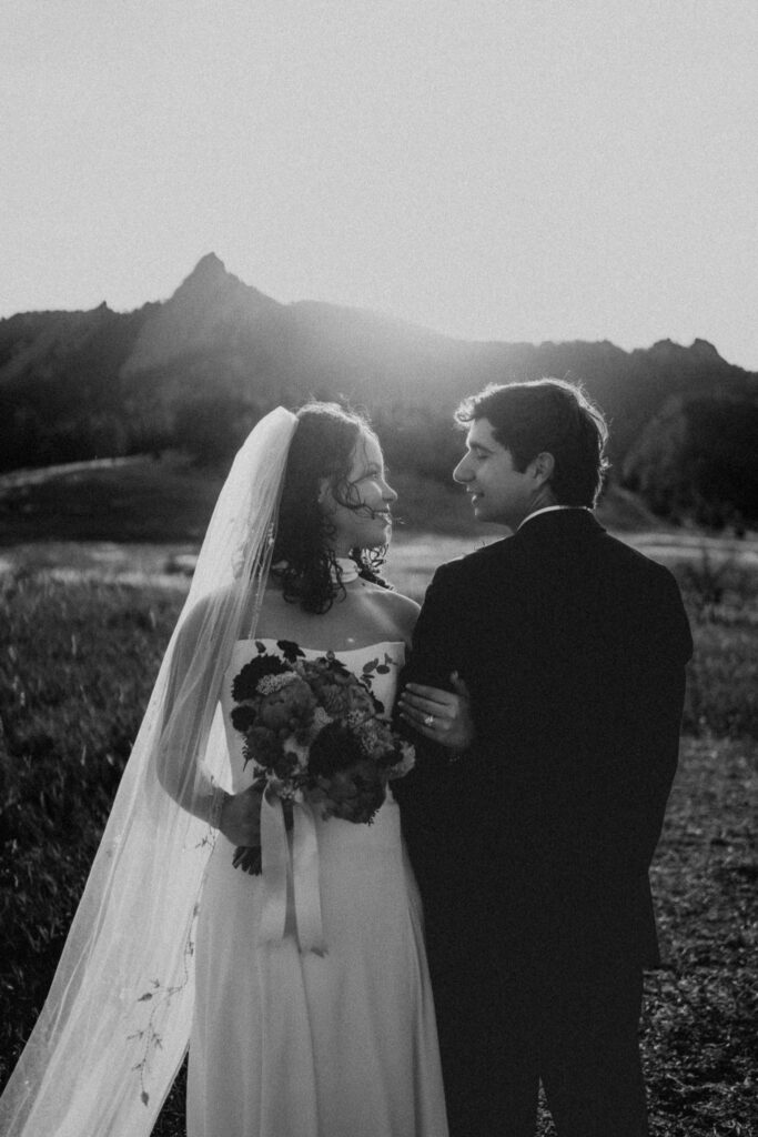 Boulder elopement at Chautauqua Park