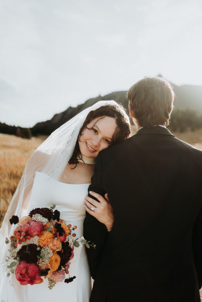 Boulder elopement at Chautauqua Park