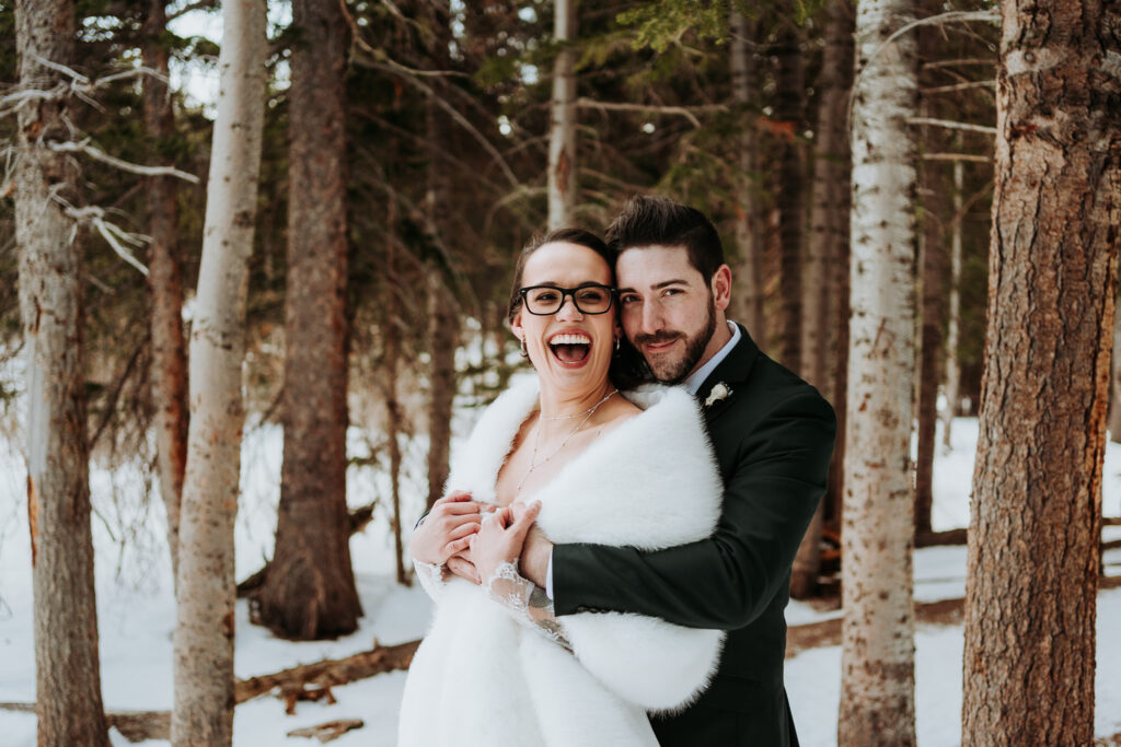 December elopement at Bear Lake