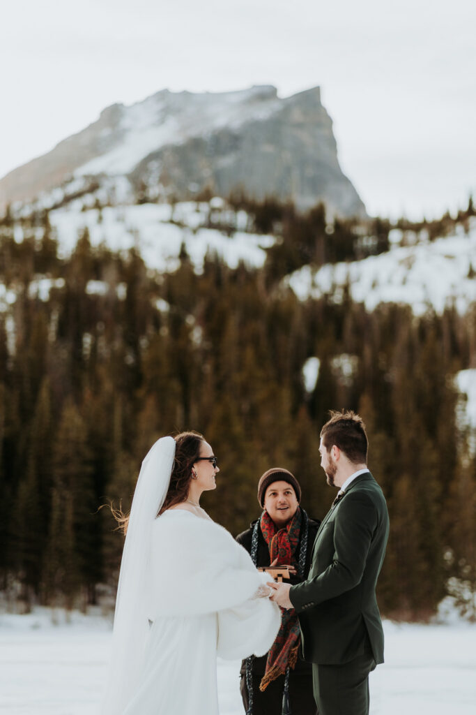 December elopement at Bear Lake
