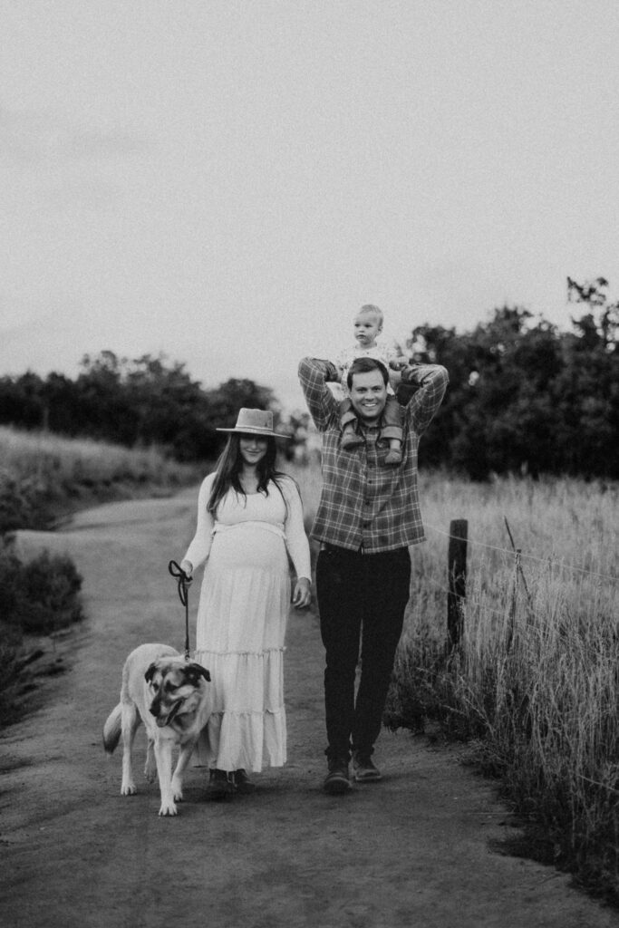 Family photos at Roxborough State Park